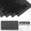 4pcs Plastic Mesh Canvas 14 CT Black Plastic Mesh Canvas Sheets 8