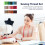 Sewing Thread Set 100 Colour 250Yd Each Spool for Hand/Machine Sewing 11