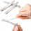 60pcs Sewing Clips,3Inch Hemming Clips,Sewing Measurement Ruler 8