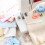 60pcs Sewing Clips,3Inch Hemming Clips,Sewing Measurement Ruler 10