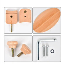Stickrahmenständer, Stickrahmenständer aus Holz