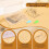3Rolls Sewing Threads,Hair Extension Thread 110 Yard,Sew in Needle 10