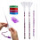2Pcs Beading Funnel-Clay Beads Bracelet Making Kit 8