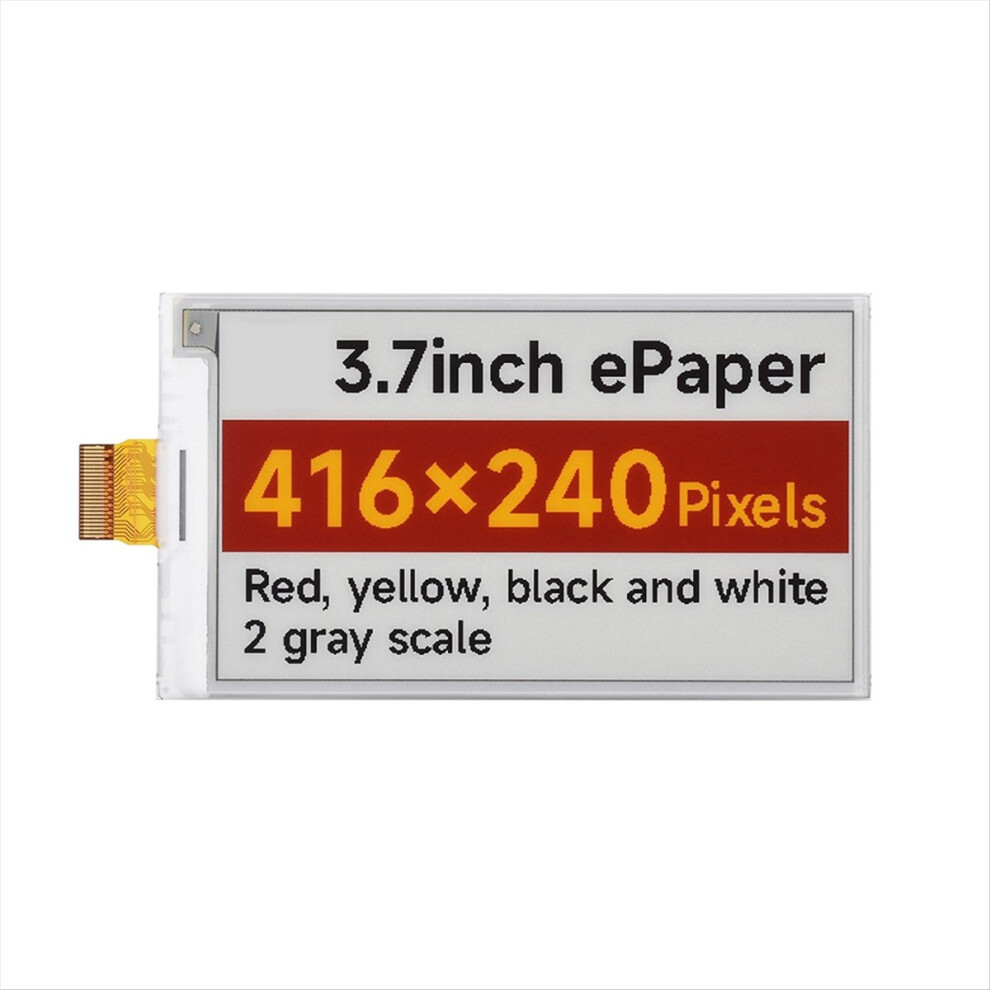3.7inch E-Paper Display Module for Screen Version