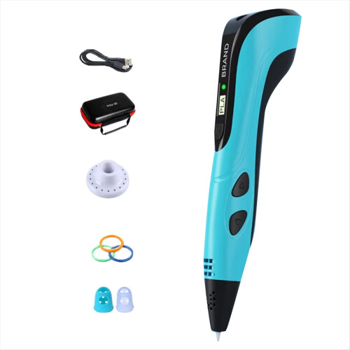 3D Printing Pen for Kids Educational Art Tool Blue