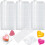150Pack Wax Melt Container 1.3 oz Plastic Wax Melt Set,Heart Shape 7