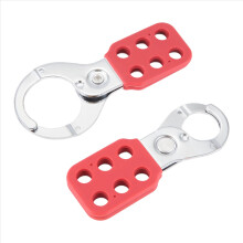 2 PCS Lock Out Tag Out Lock Hasp Stahl Nylon für Industrieausrüstung