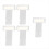 5Pcs Car Parking Ticket Clip Windshield Sticker Ticket Holder 7