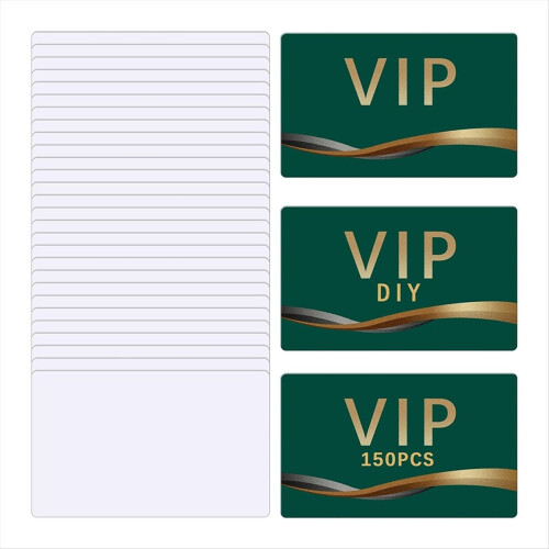 150 Pcs Sublimation Business Card Blanks
