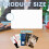 100 Pcs Sublimation Business Card Blanks 8