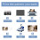100 Pcs Sublimation Business Card Blanks 11