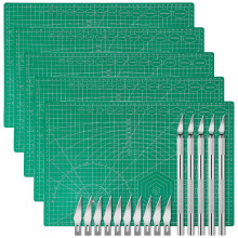 5 Pack Self Healing Cutting Mats
12" x 18" Work Mat
