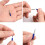 100 Pcs Replacement Blades Compatible 10