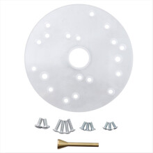 Router Base Plate Kit for Trim Routers Compact Router Plate Universal