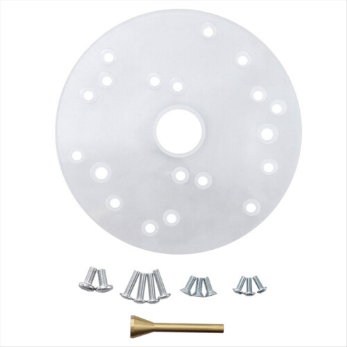 Router Base Plate Kit for Trim Routers Compact Router Plate Universal