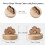 2Pcs Thread Cutter Blade Tools for Sewing Wooden Solid Sewing Cutter 10