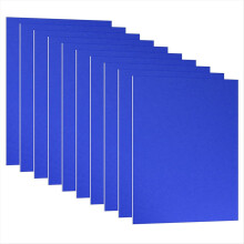 7x5x1/32 Zoll eloxiertes Aluminiumblech, 10 Stück rechteckige Metallplatte