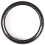 ABS Rear Grille Front Grill Logo Ring for 2017-2020 11