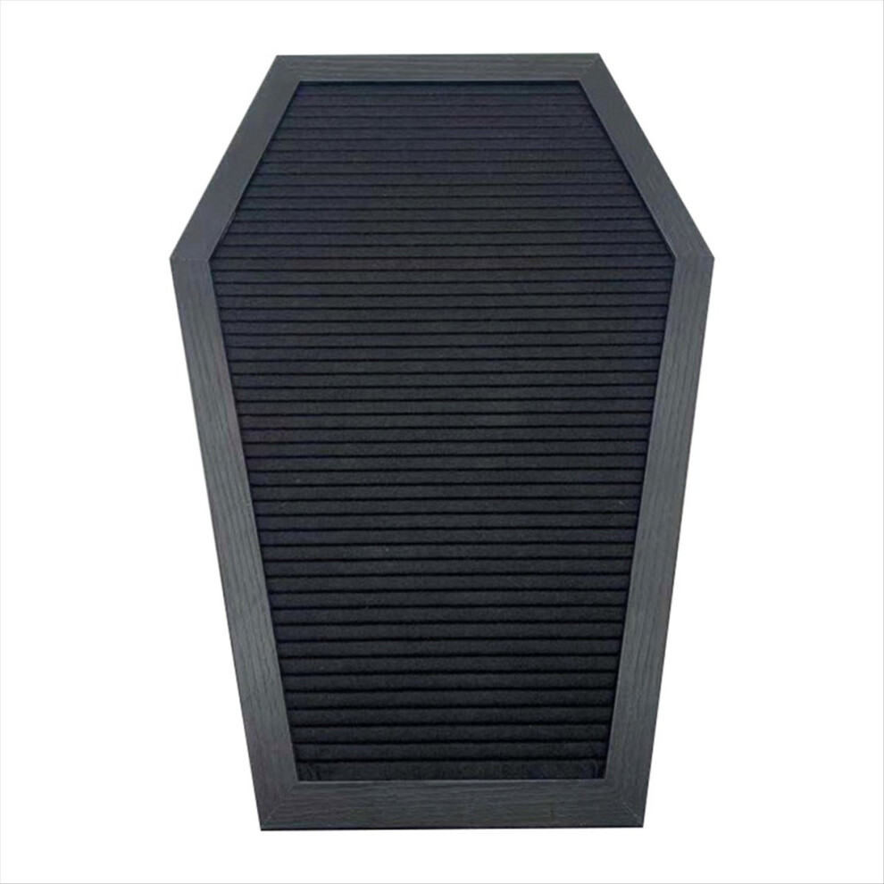 Black Coffin Letter Board, Decoration Gothic Decor Spooky Gift