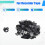 Mixed Loading Pinch Roller Spacer Metal Lock Catch Locking Plate Clip 10