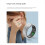 Smart Ring 21.5mm Bluetooth Multifunction Smart Ring,B 7