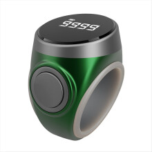 Smart Tally Counter Electronic Finger Ring Tally Counter Green