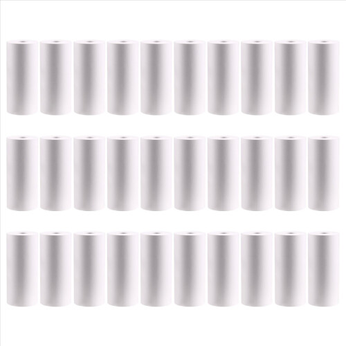 57x25mm Thermal Paper 30 Rolls White