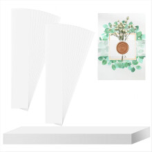 150 Pcs Clear Invitation Band for 5x7 Invitations Vellum Belly Band
