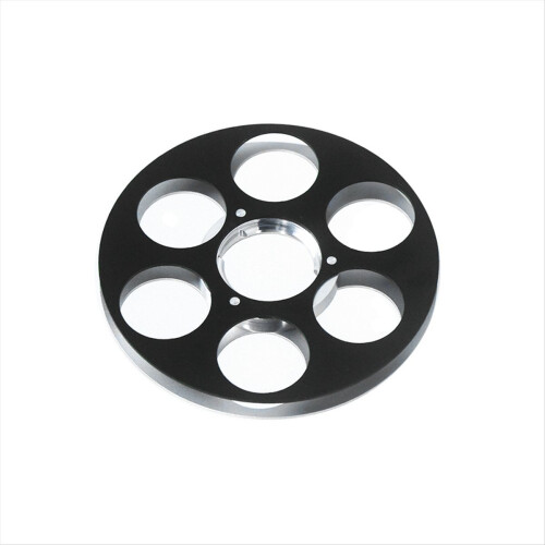 Empty Tape Reel 6 Hole Empty Takeup Reel Audio Tape Empty Black
