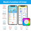 Mini LED Light Printer Pocket Thermal Paper Label Adhesive 10
