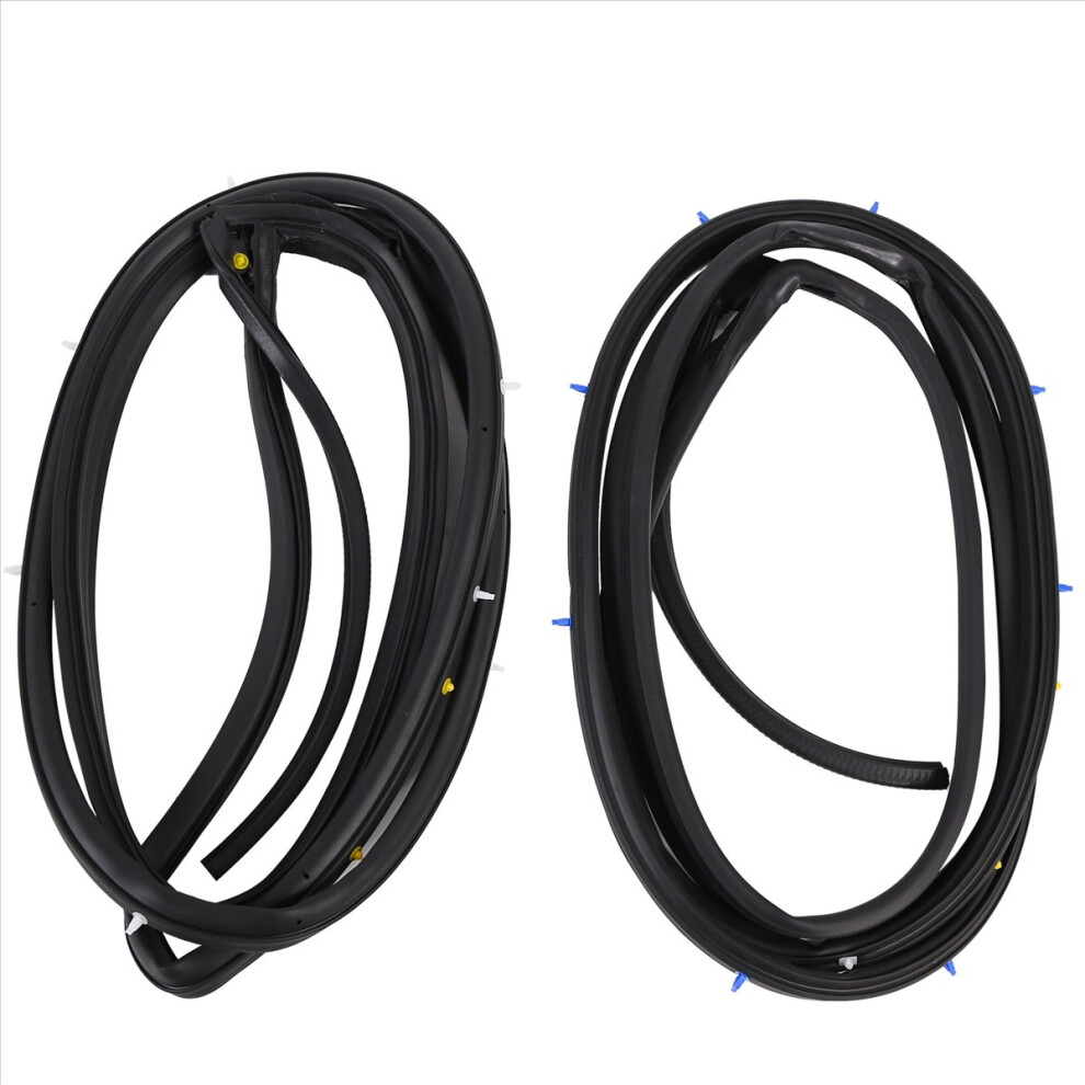1Pair Rear Door Weatherstrip Waterproof Adhesive Strip 72850-A01 4711853394128