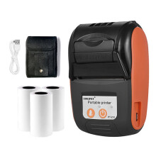 Portable Bluetooth Thermal Printer for Ios Android Phone (EU)
