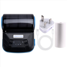 80mm Mini Thermal Printer Exquisite UK Plug