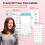 M221 Label Maker Machine Bluetooth Portable Label Maker Pink 10
