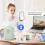 Portable Label Maker P12 Wireless Bluetooth for Storage Office Home,A 11