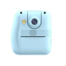 Flip Lens Kids Printer Multi-Function Digital Small SLR Blue