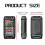 H18 Digital Multimeter Voltage Meter 1999 Counts Black 8