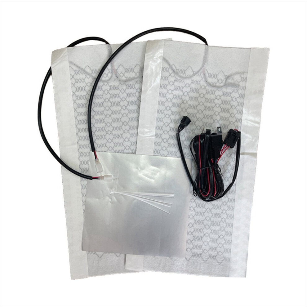 Universal Car Seat Heater Kit 12V Carbon Fiber Heating Pads 4711853398881