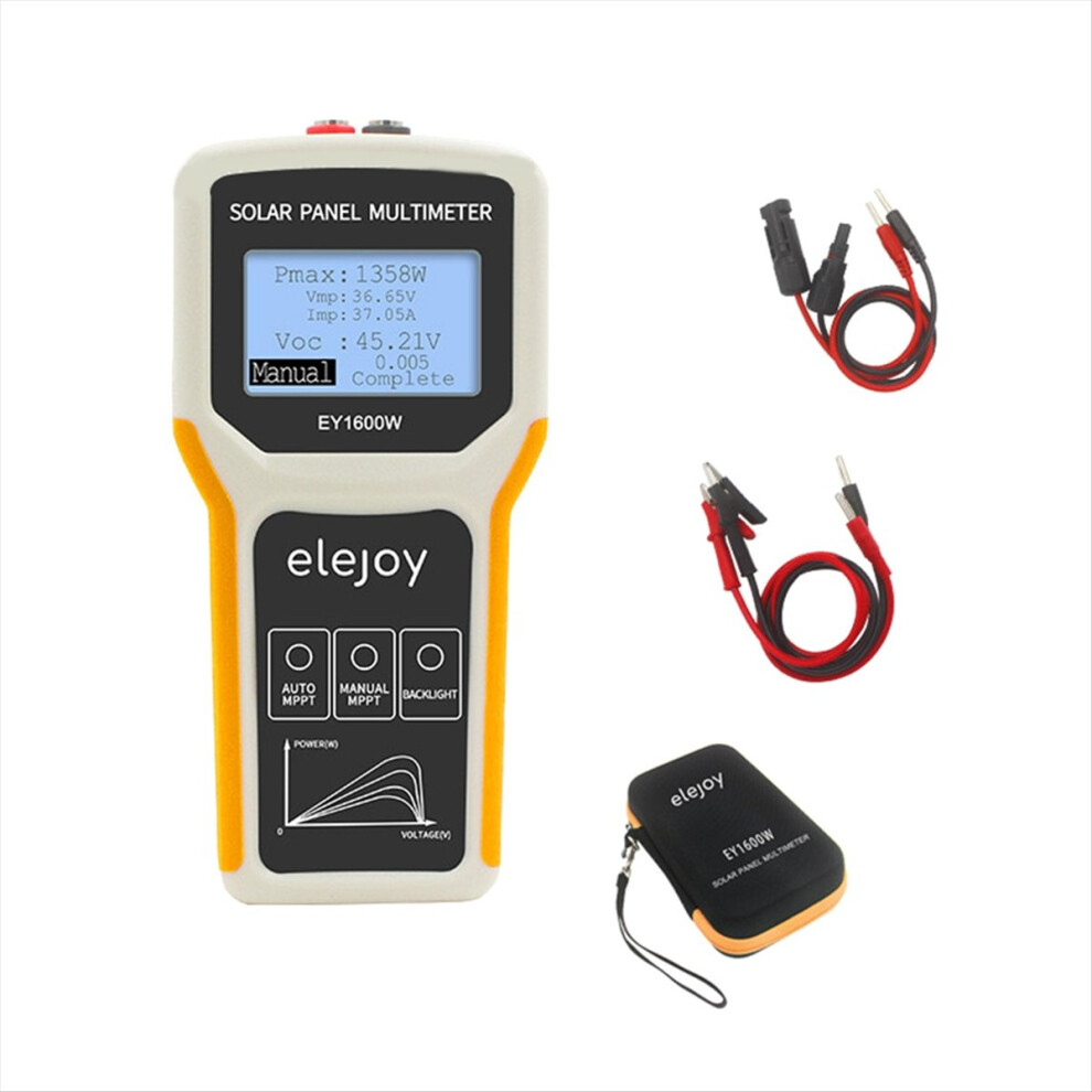 1600W Photovoltaic Panel Multimeter Solar Panel Mppt Tester 4711853397846