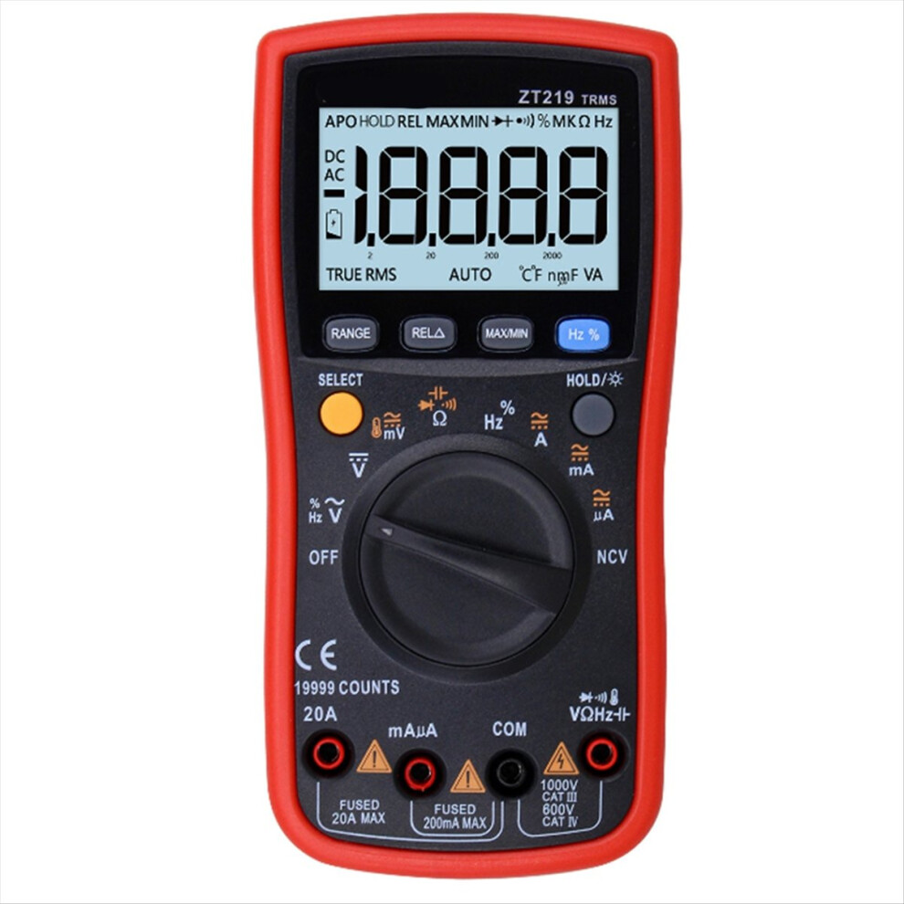 Zt219 Digital Multimeter 19999 Counts 4711853398010