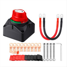 Batterietrennschalter 12V-48V Batterie Wasserdichter Batterieschalter