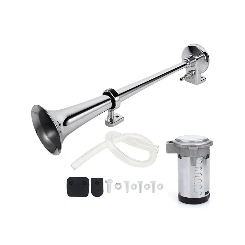 Car Siren Tone Pump Single Horn Compressor For Truck Car Boat - 12V 4711044721849