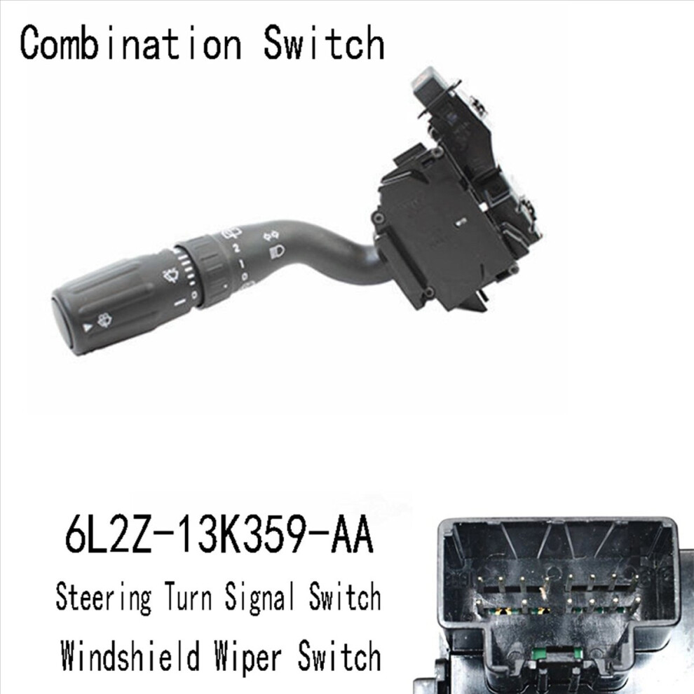 6L2z-13K359-Aa Windshield Wiper Switch Hazard Warning Switch For 4711044716241