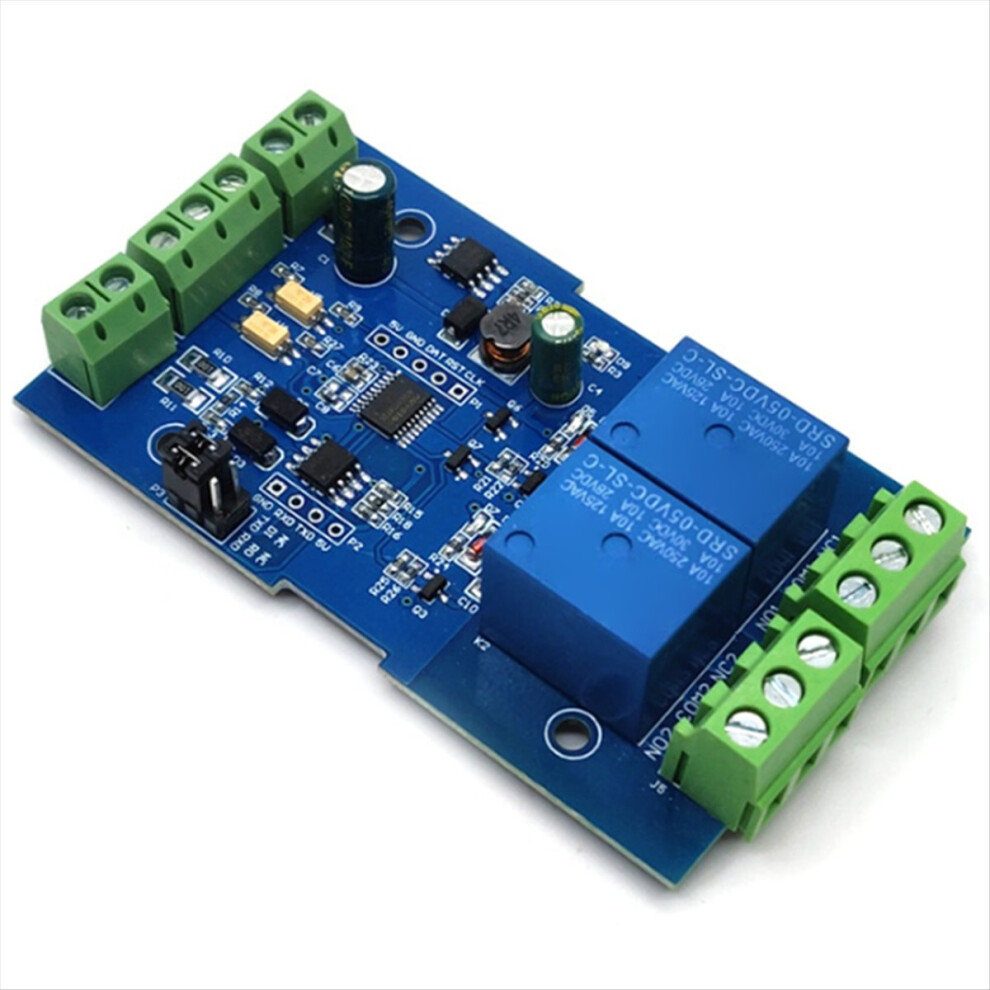 7-24V 2-Channel Relay Module With Rs485/Ttl Communication 4711044715008