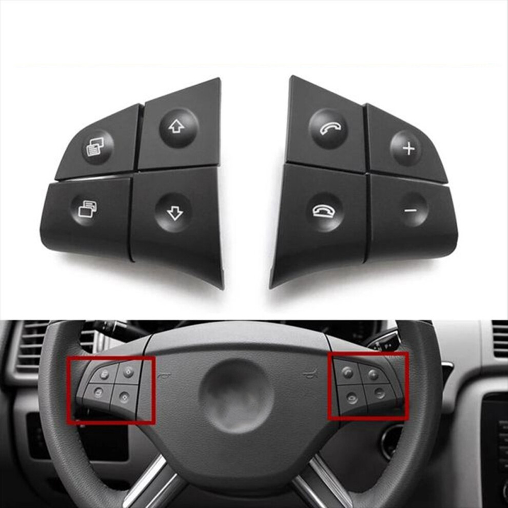 Multi-Function Steering Wheel Switch Button Kit Controls