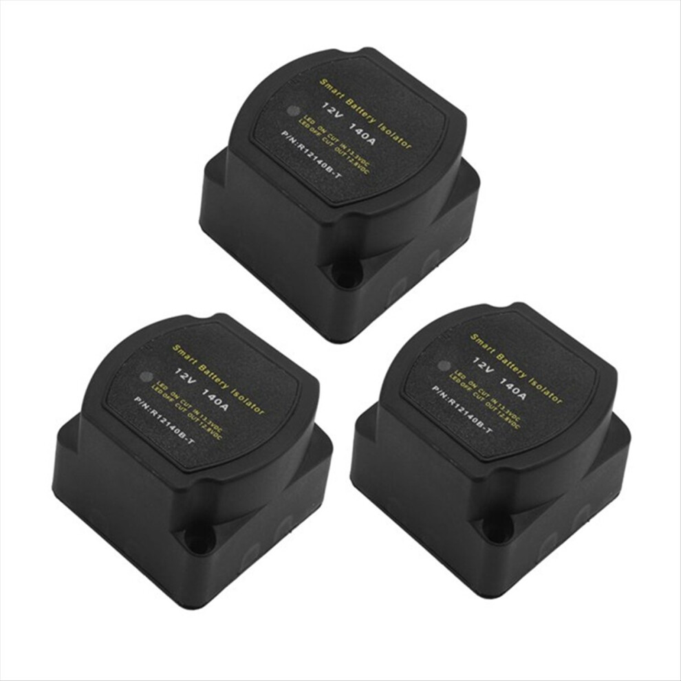 3Pcs 12V 140A Voltage Sensitive Relay Battery Isolator 4711967800386