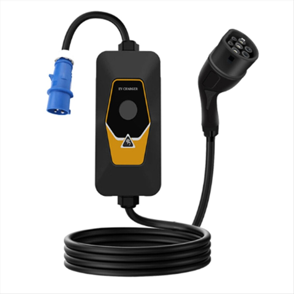 7Kw 32A Type 2 Ev Portable Charger With Conversion Plug 4711967822128