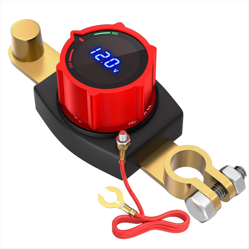 12V-48V Top Post on Off Battery Switch