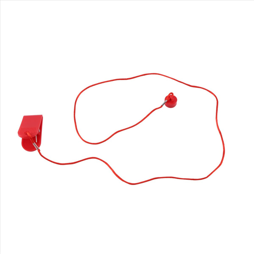 Running Machine Safety Key Treadmill Magnetic Switch Lock Fitness Red 4711967823484