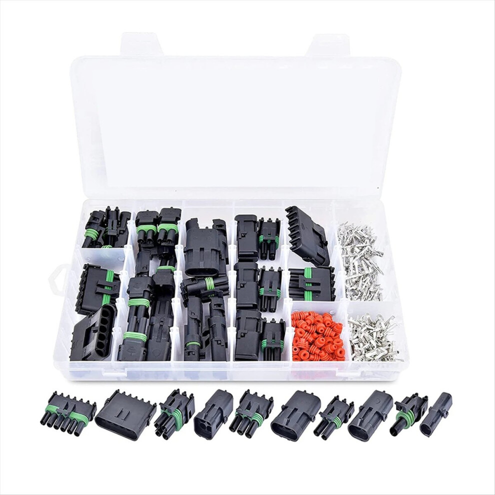 360Pcs Waterproof Automotive Electrical Connector 4711967827017